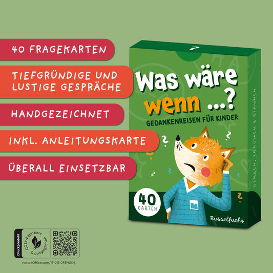 Was wäre wenn ...? Kartenspiel | Gedankenreisen für Kinder