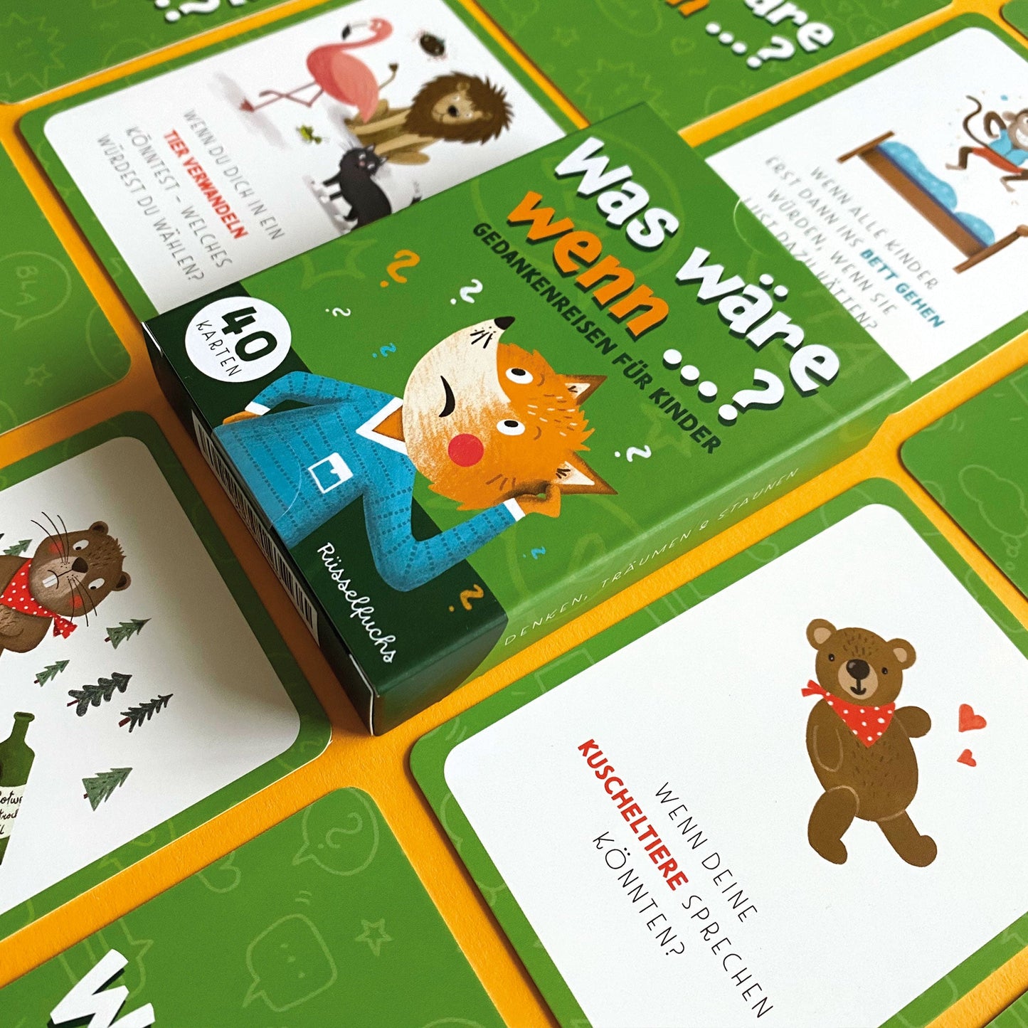 Was wäre wenn ...? Kartenspiel | Gedankenreisen für Kinder
