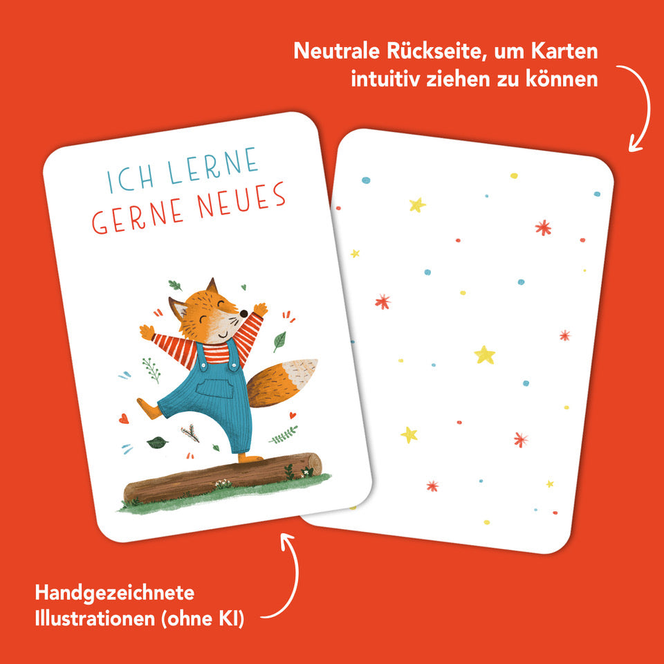 Affirmationskarten für Kinder "Starke Gedanken"