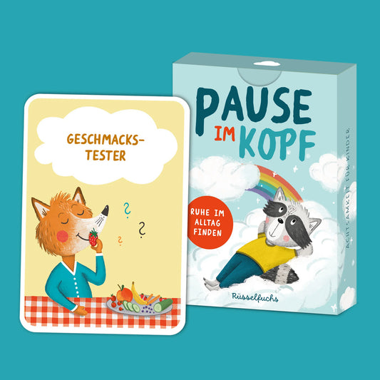 Achtsamkeitskarten für Kinder "Pause im Kopf"