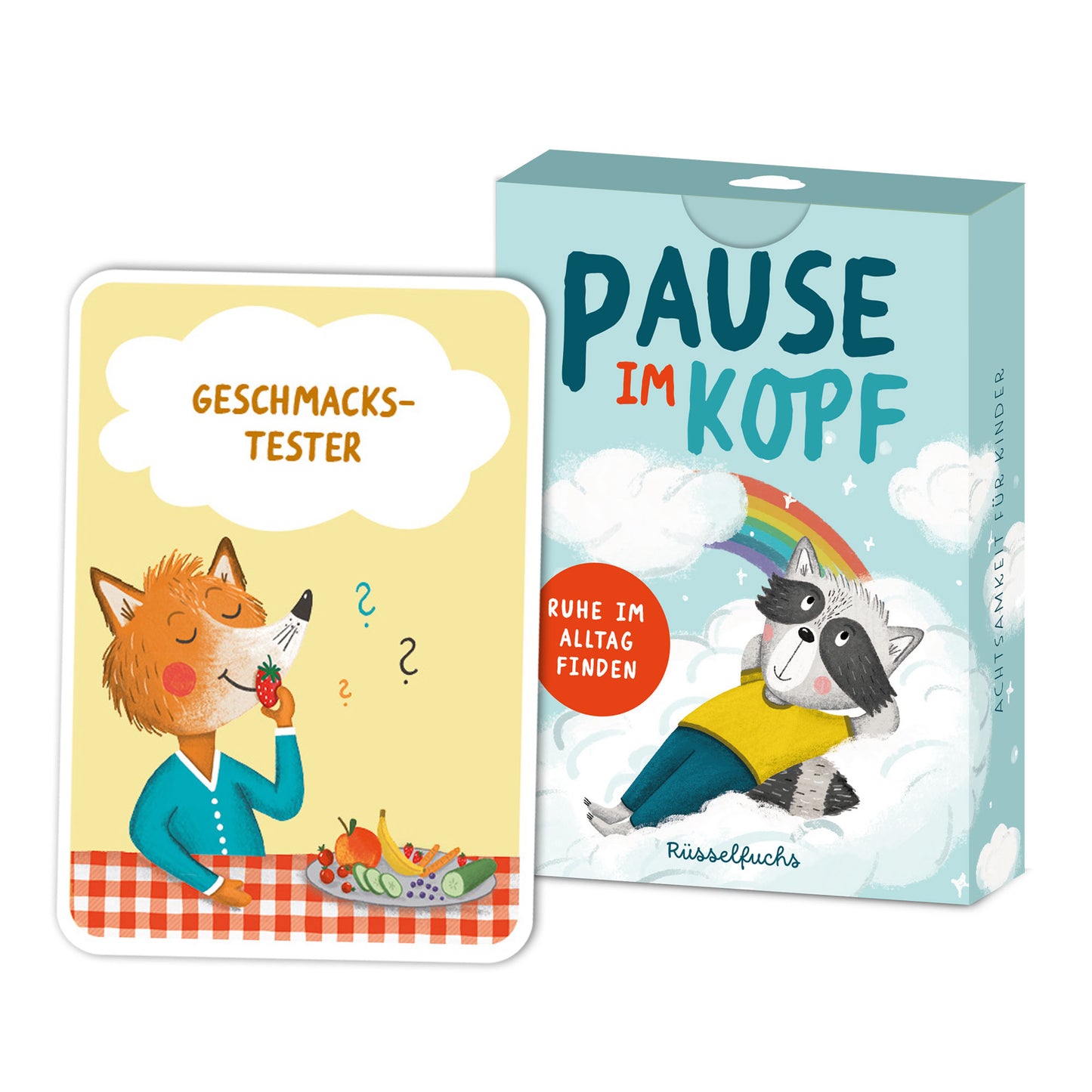 Achtsamkeitskarten für Kinder "Pause im Kopf"