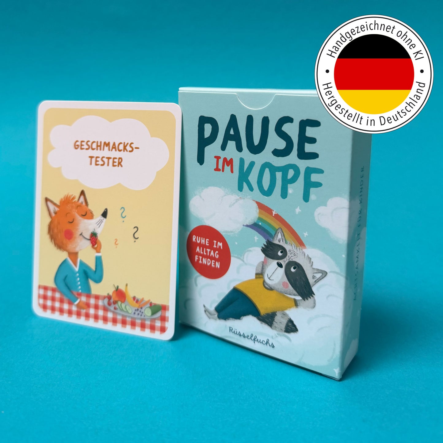 Achtsamkeitskarten für Kinder "Pause im Kopf"