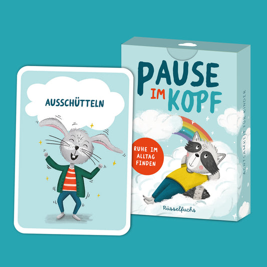 Achtsamkeitskarten für Kinder "Pause im Kopf"