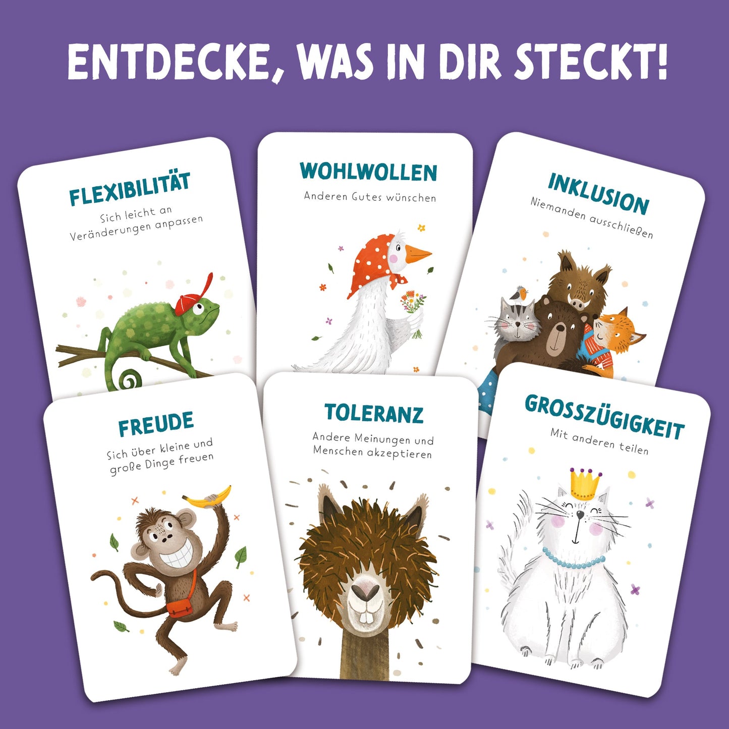 Stärkekarten für Kinder "Starker Charakter"