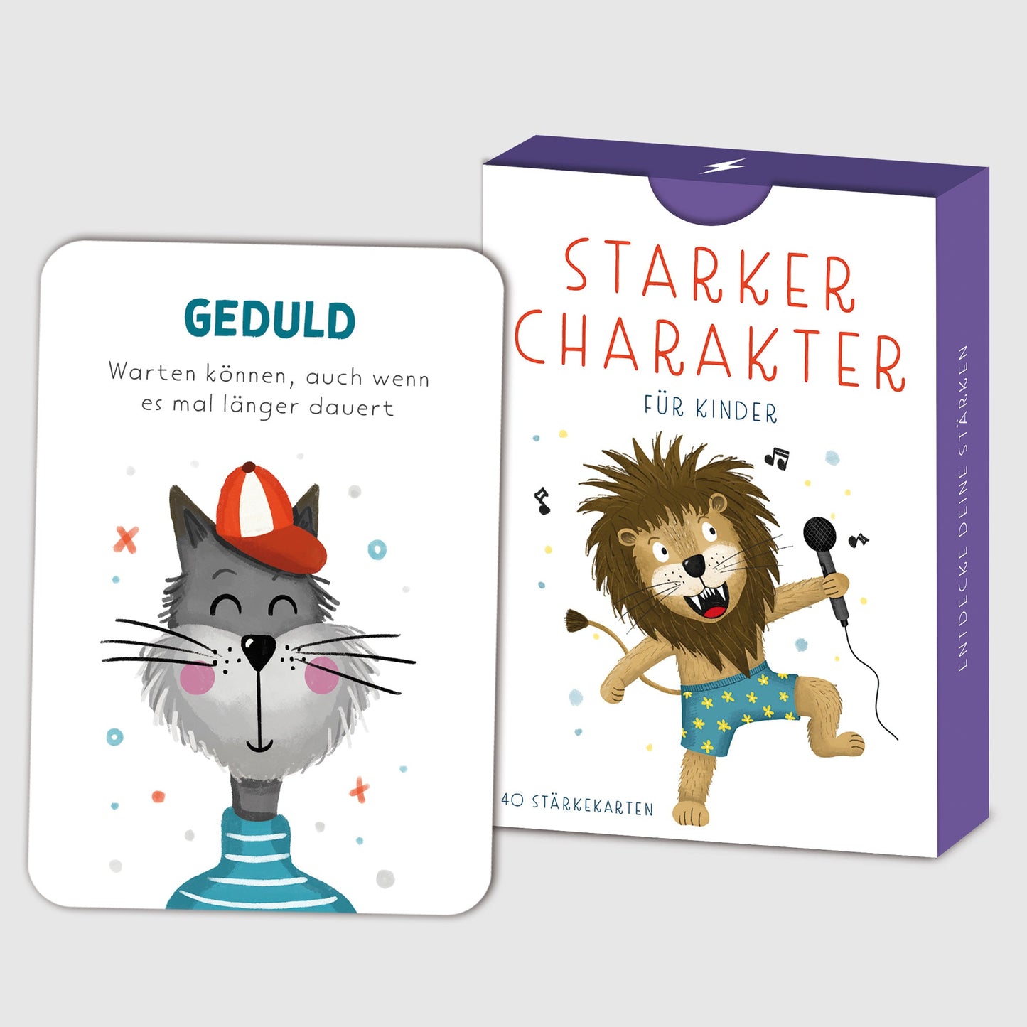 Stärkekarten für Kinder "Starker Charakter"