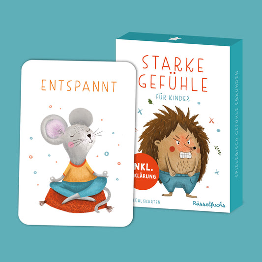 Gefühlskarten für Kinder "Starke Gefühle"
