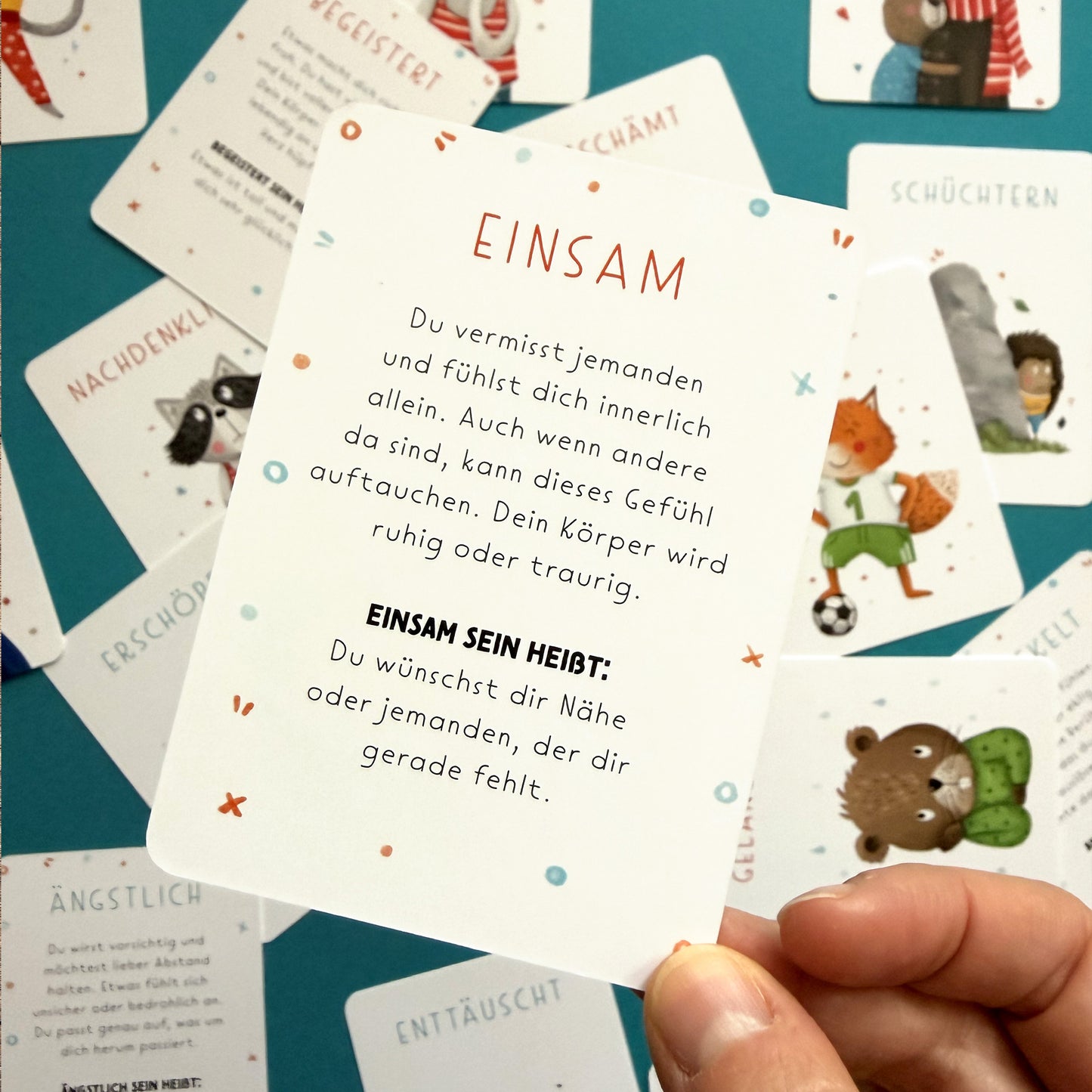 Gefühlskarten für Kinder "Starke Gefühle"