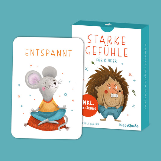 Gefühlskarten für Kinder "Starke Gefühle"