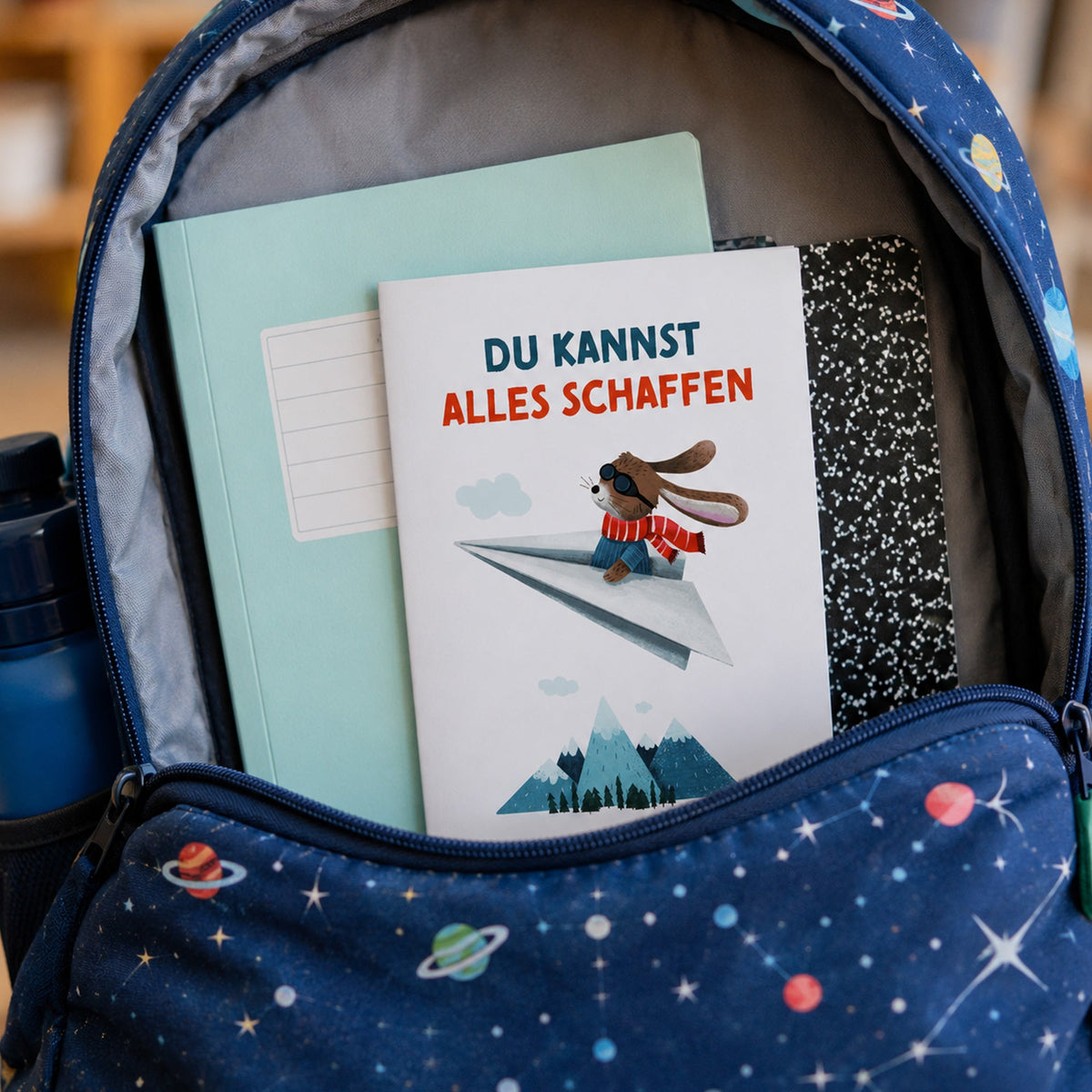 Mutmacher Postkarte Du Kannst alles schaffen Starke Mutmacher von Rüsselfuchs Motivation Schule