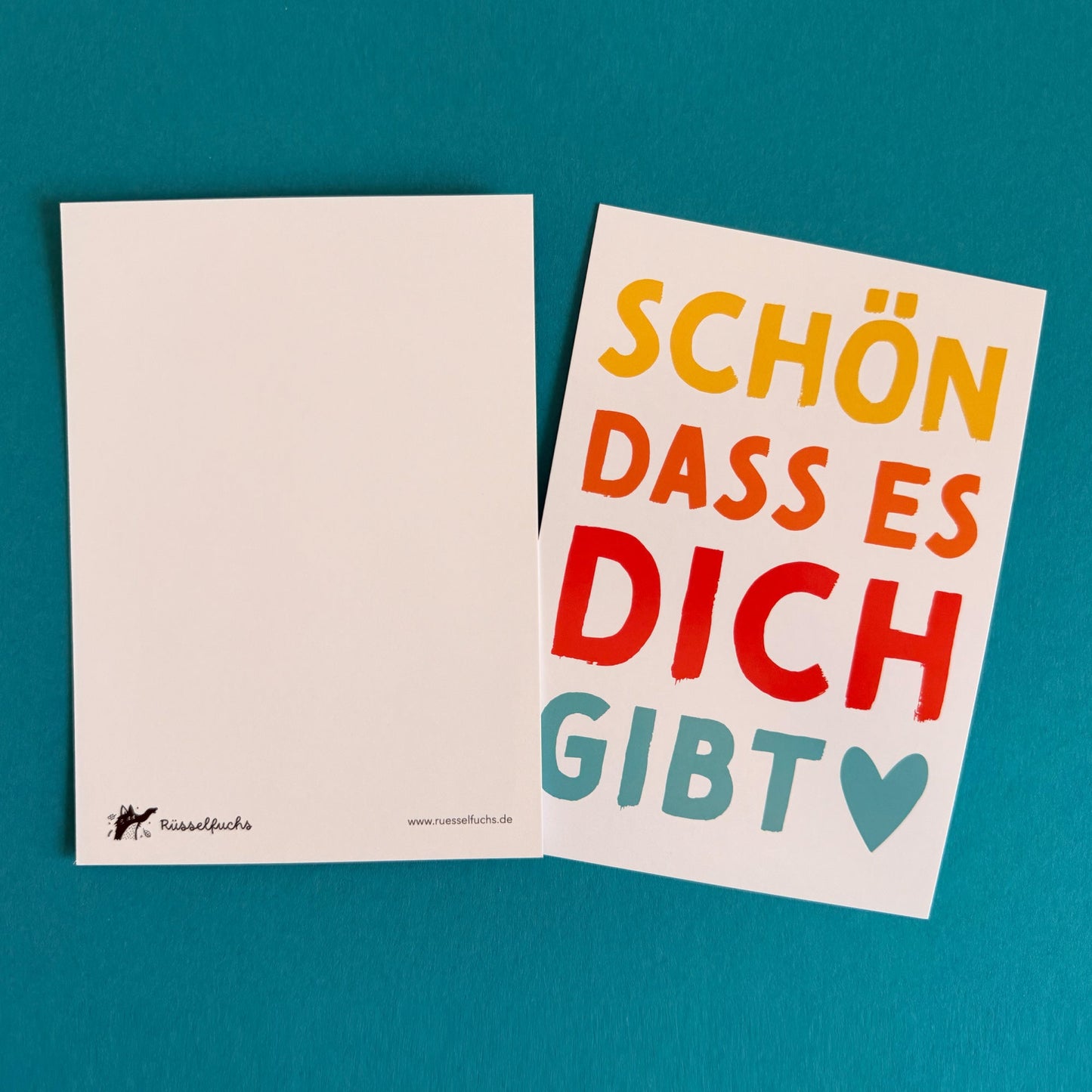 Mutmacher-Postkarten WEISS | 30er-Set | 15 Motive, jedes Motiv doppelt