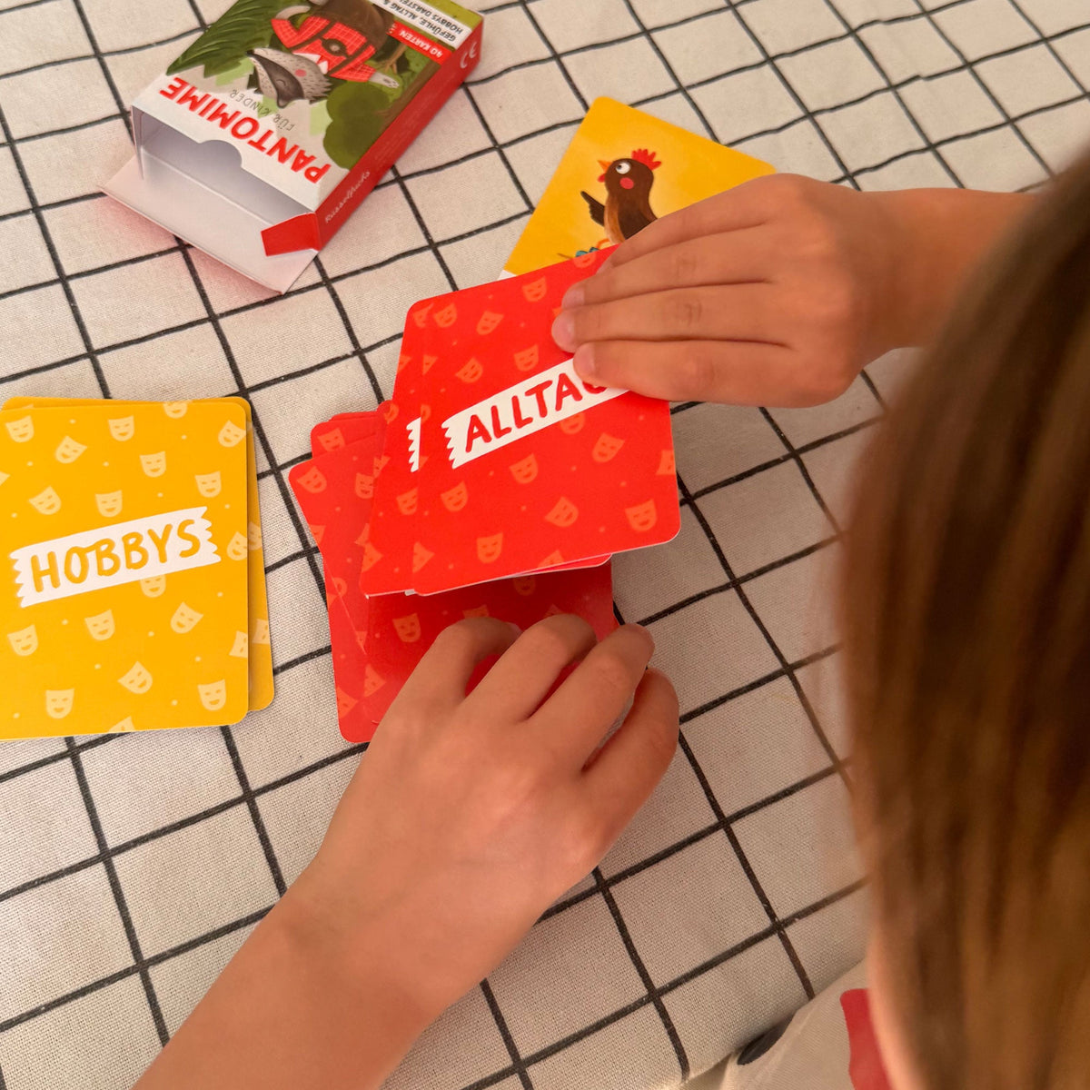 Pantomimekarten für Kinder – Kartenset von Rüsselfuchs