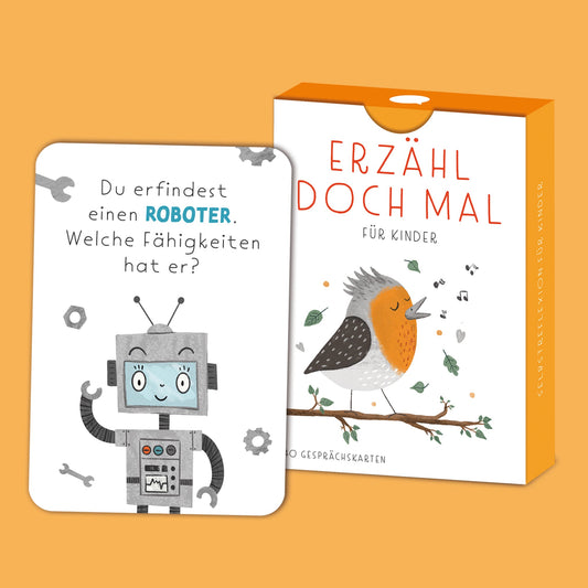 Gesprächskarten für Kinder "Erzähl doch mal"