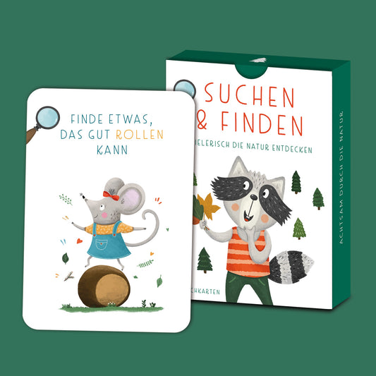 Entdeckerkarten für Kinder "Suchen & Finden"