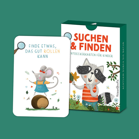 Entdeckerkarten für Kinder "Suchen & Finden"