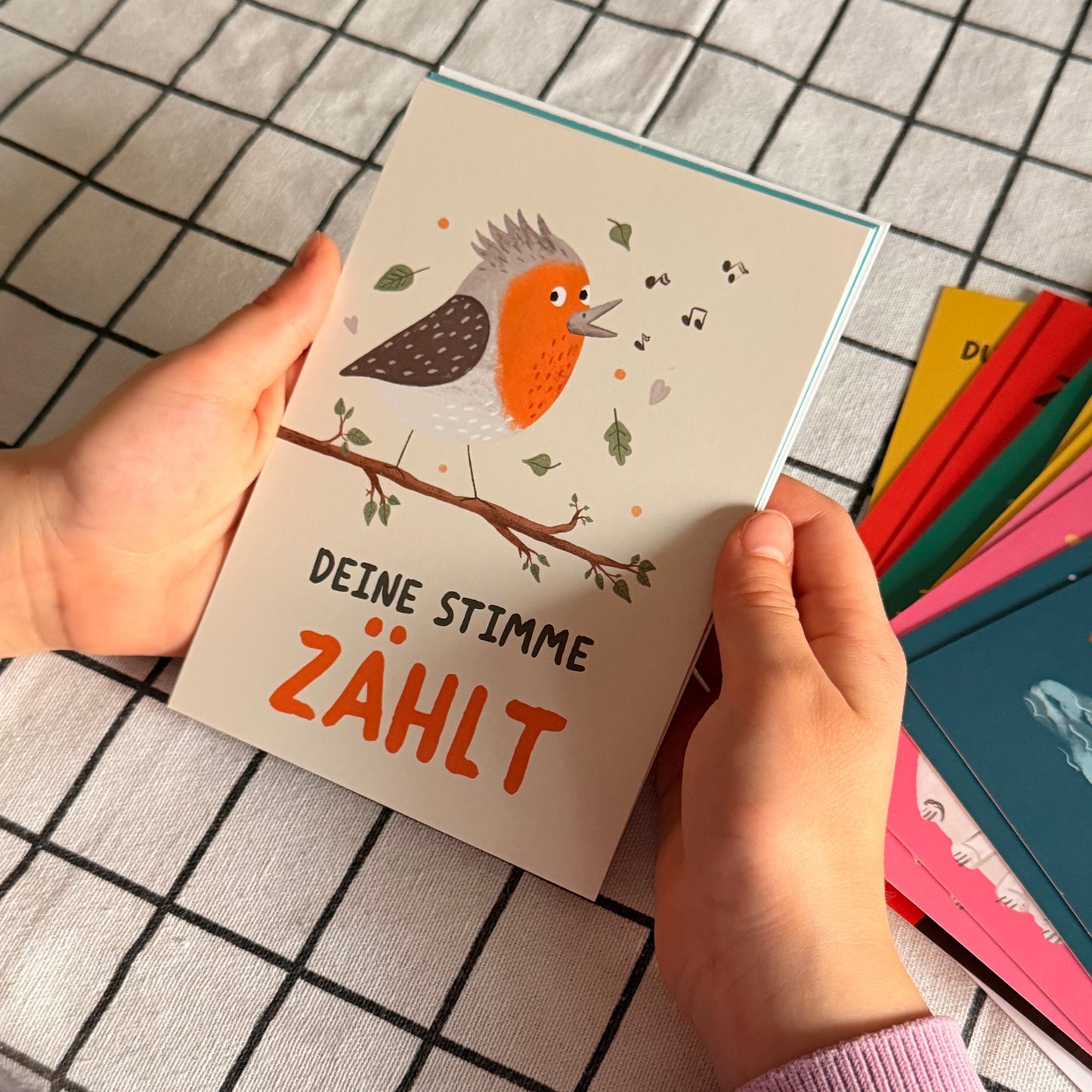 Tierische Mutmacher-Postkarten | 30er-Set | 15 Motive, jedes Motiv doppelt