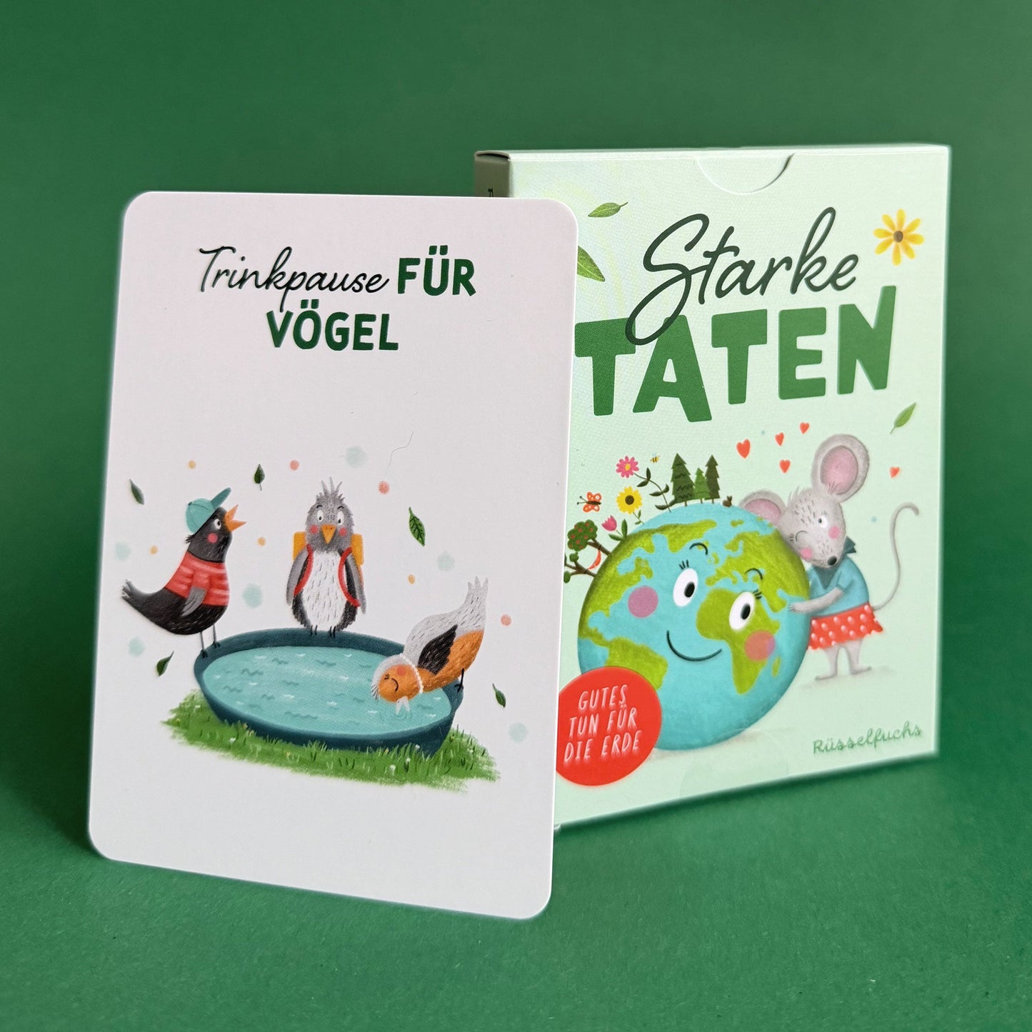 Umweltkarten für Kinder "Starke Taten"