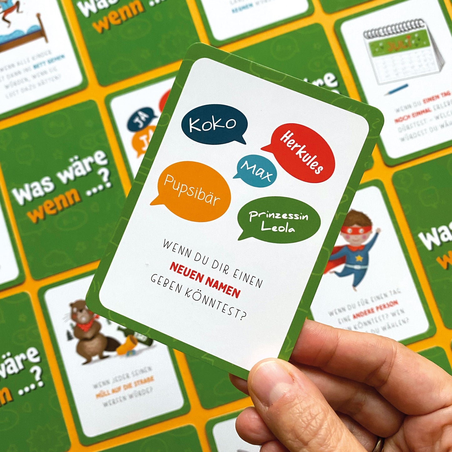 Was wäre wenn ...? Kartenspiel | Gedankenreisen für Kinder
