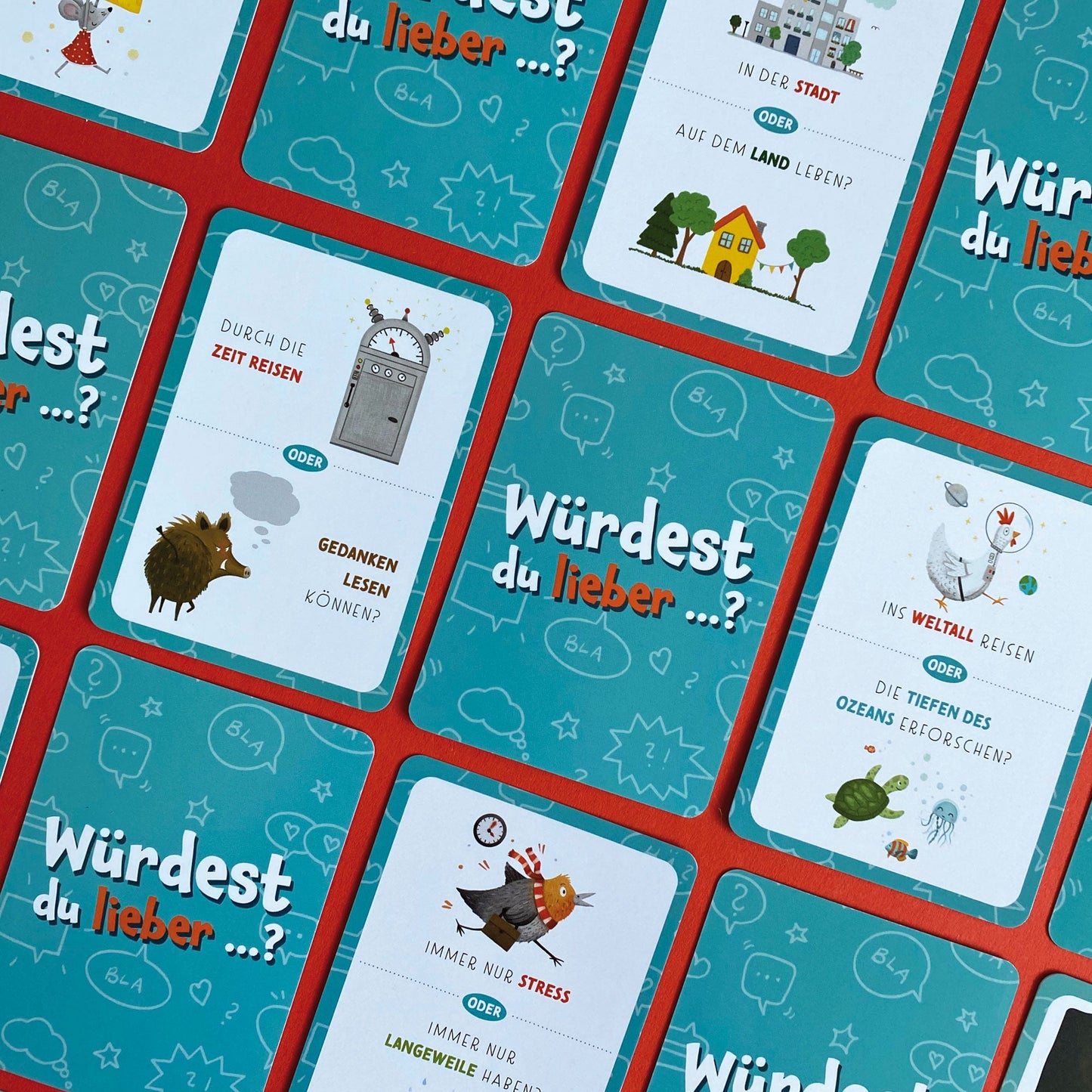 Würdest du lieber ...? Kartenspiel | Starke Fragen für Kinder