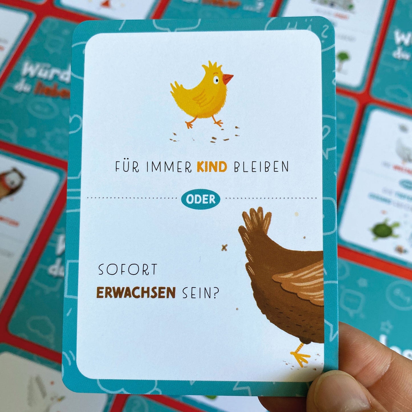 Würdest du lieber ...? Kartenspiel | Starke Fragen für Kinder